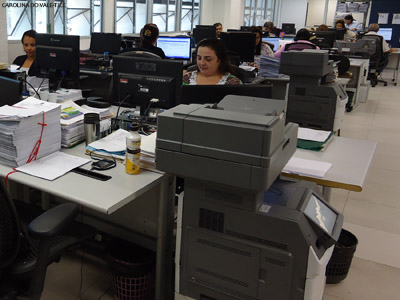 Peticionamento eletrônico acelera distribuição de processos no Fórum Clóvis Beviláqua