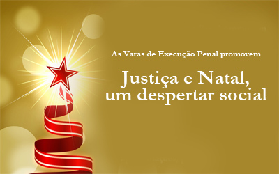 Famílias de apenados em liberdade condicional participam de confraternização natalina no Fórum