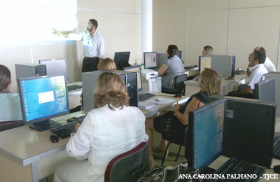 Novas turmas do curso sobre Banco Nacional de Mandados de Prisão têm início no Fórum