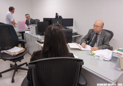 Corregedor-geral da Justiça supervisiona  correição em Vara da Fazenda Pública de Fortaleza