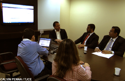 Secretaria de Tecnologia do TJCE recebe visita de representantes do Tribunal de Justiça da Bahia