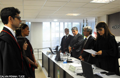 Tribunal de Justiça do Ceará empossa juízes para atuar em comarcas do Interior