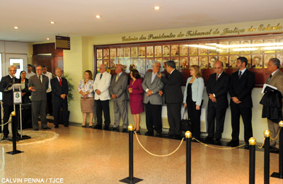 Desembargadores Ernani Barreira e José Arísio passam a integrar Galeria de Ex-presidentes do TJCE