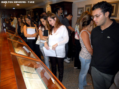 Estudantes da FA7 conhecem as instalações do Tribunal de Justiça do Ceará