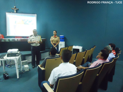 Iniciado curso de Formação de Brigada de Incêndio para servidores do Fórum Clóvis Beviláqua