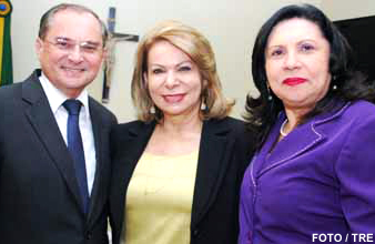 Desembargadora Nailde Pinheiro é empossada no cargo de suplente na Corte do TRE-CE