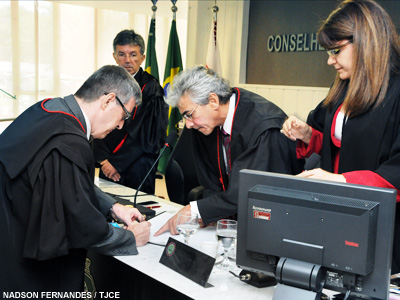 Desembargador Inácio de Alencar toma posse como novo integrante do Órgão Especial do TJCE