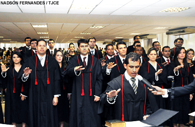 Juízes substitutos tomam posse no Tribunal de Justiça do Ceará