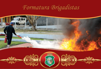 Solenidade de entrega dos certificados do curso de Brigadista será realizada no próximo dia 16