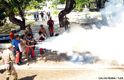 TJCE forma 58 brigadistas para atuar no Palácio da Justiça e nos Fóruns de Fortaleza e Maracanaú