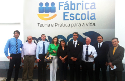 Projeto Fábrica Escola recebe visita de magistrados do Conselho Nacional de Justiça
