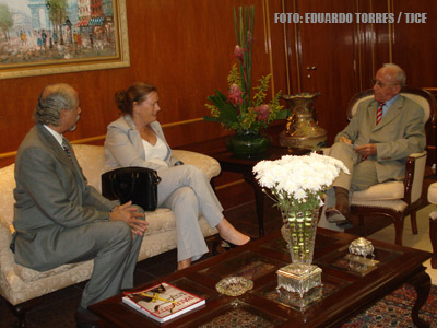 Embaixadora da Noruega visita Tribunal de Justiça do Ceará