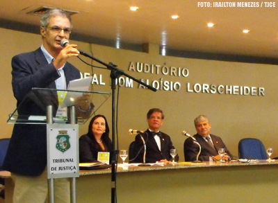 Especialista em Criminologia abre conferência de Segurança Pública no Tribunal de Justiça