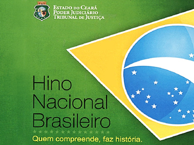 Símbolos nacionais são tema de  exposição no Tribunal de Justiça