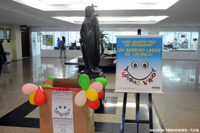 Poder Judiciário disponibiliza postos de arrecadação da campanha “Sorriso Largo de Criança”
