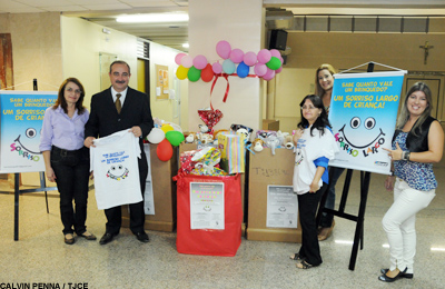 Judiciário cearense participa da campanha Sorriso Largo com a doação de 897 brinquedos