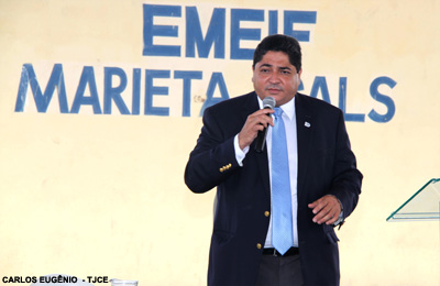 O papel do magistrado é tema de palestra  na Escola Municipal Marieta Cals