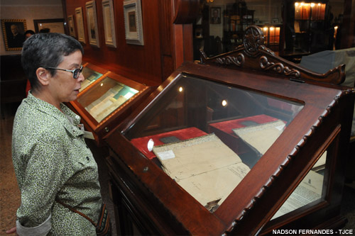 Neta do jurista Clóvis Beviláqua visita  Memorial do Poder Judiciário