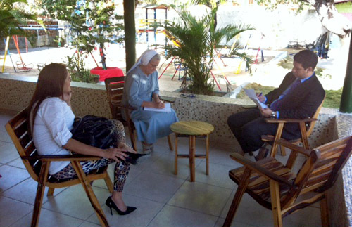 Juiz visita abrigos que acolhem crianças e adolescentes na Comarca de Maracanaú