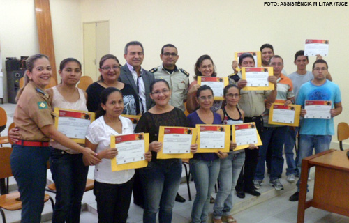 Assistência Militar conclui curso de Brigada de Incêndio em Beberibe