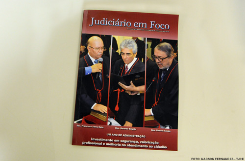 TJCE lança revista com balanço do primeiro ano de gestão do desembargador Gerardo Brígido