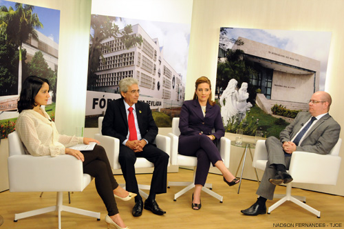 “Judiciário em Evidência” entrevista  presidente do TJCE e juízes auxiliares