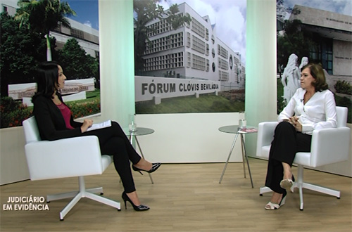 “Judiciário em Evidência” traz entrevista sobre a Coordenadoria Estadual da Mulher do TJCE