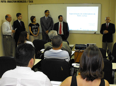 Assessores participam de workshop com profissionais da Rádio Justiça