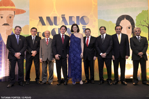 Presidente do TJCE participa do  lançamento do Anuário do Ceará 2014