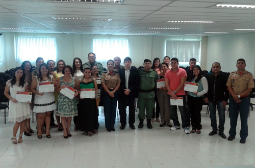 Servidores da Comarca de Quixadá concluem curso de Brigada de Incêndio