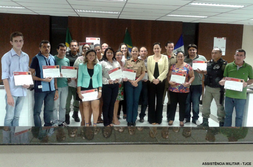 Assistência Militar do TJCE forma 15 brigadistas na Comarca de Limoeiro do Norte
